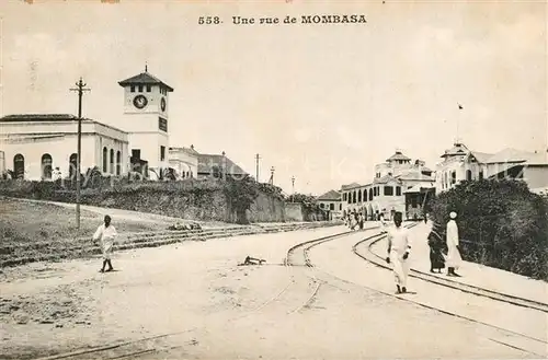 Mombasa Strassenpartie Mombasa