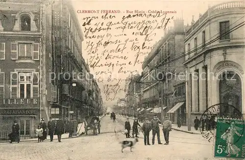 Clermont_Ferrand_Puy_de_Dome Rue Blatin Credit Lyonnais Clermont_Ferrand