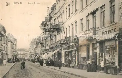 Ostende_Oostende Rue d`Ouest 