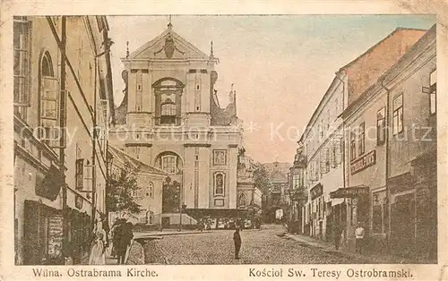 Wilna_Wilno Ostrabrama Kirche Wilna Wilno