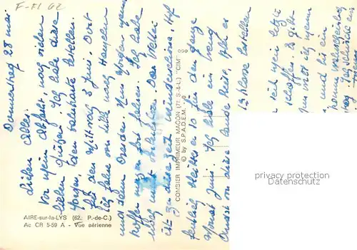 Lys lez Lannoy Fliegeraufnahme Lys lez Lannoy