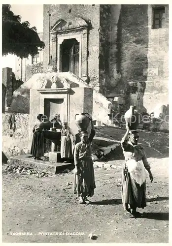Taormina_Sizilien Portatrici D`Acqua Taormina Sizilien