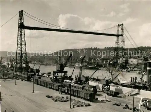 Rouen Pont Transbordeu hafen Rouen