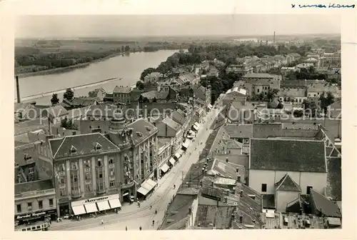 Osijek_Croatia Fliegeraufnahme Bulevar JNA Osijek Croatia