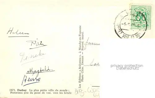 Durbuy Fliegeraufnahme Durbuy