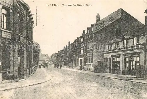 Lens_Pas de Calais Rue de la Bataille Lens_Pas de Calais