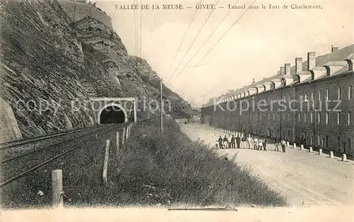 Givet_Ardennes Vallee de la Meuse Tunnel sous le Fort de Charlemont Givet Ardennes