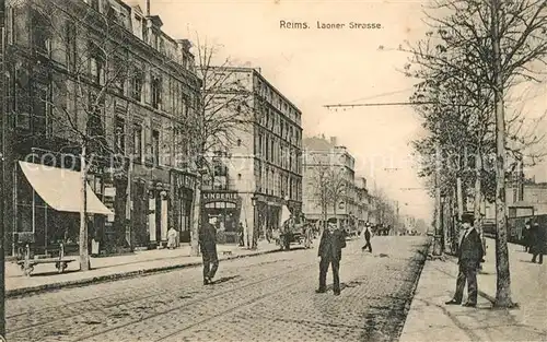 Reims_Champagne_Ardenne Laoner Strasse Reims_Champagne_Ardenne