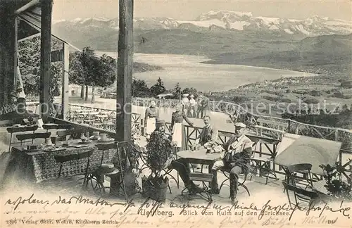 Uetliberg_ZH Kurlmterrasse mit Z?richsee Uetliberg ZH