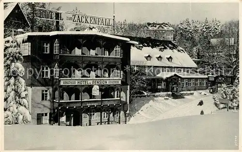 Schreiberhau_Niederschlesien Hotel zum Zackenfall Oskar Br?heim Schreiberhau