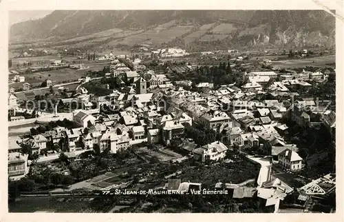 Saint Jean de Maurienne Fliegeraufnahme Saint Jean de Maurienne