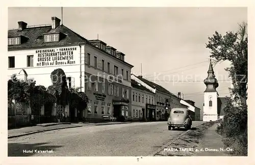 Maria_Taferl Hotel Kaiserhof und Kirche Maria Taferl