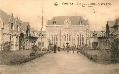 Maredsous Ecole St. Joseph Soldaten Maredsous