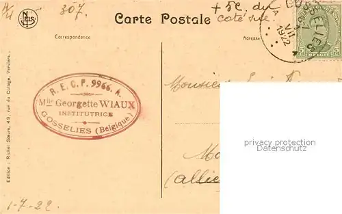 Verviers_Liege_Wallonie Square de la Chic Chac Strassenbahn Verviers_Liege_Wallonie