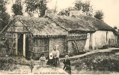 Saint_Jean_de_Monts Artaud Nozals Bauersfrau mit Kindern Saint_Jean_de_Monts