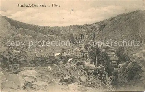 Flirey Sandsack  Barrikade Flirey