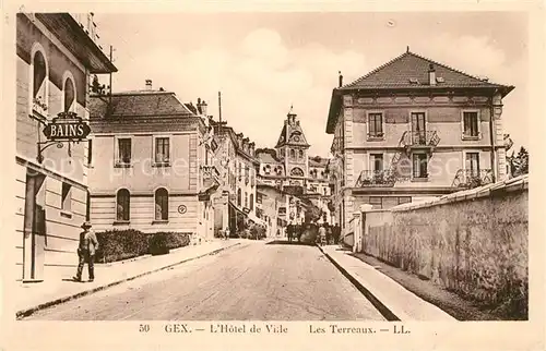 Gex Hotel de Ville Les Terreaux Gex