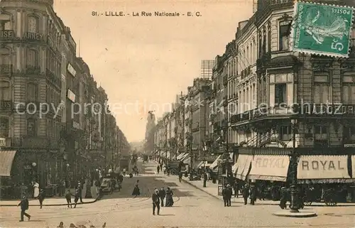 Lille_Nord La Rue Nationale Lille_Nord