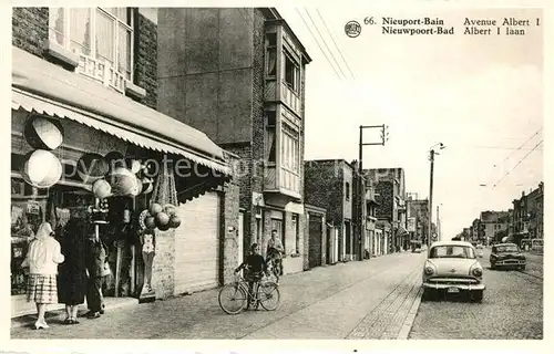 Nieuport Bains Avenue Albert 1. Nieuport Bains
