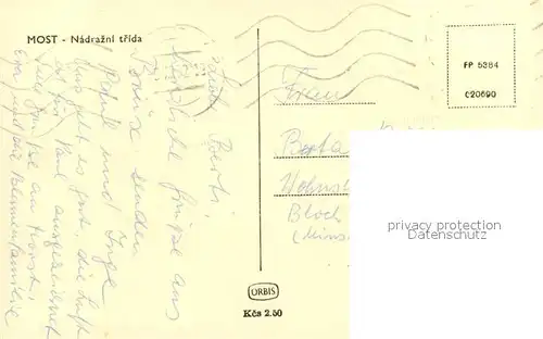 Most_Tschechien Nadrazni trida Most_Tschechien