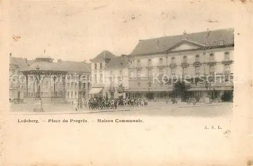 Ledeberg Place du Progres Maison Communale Ledeberg