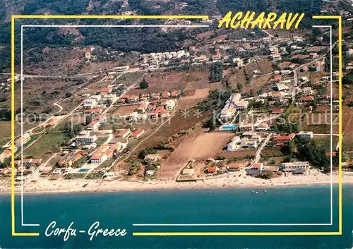 AK / Ansichtskarte Acharavi Fliegeraufnahme Acharavi