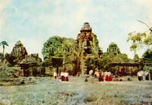 AK / Ansichtskarte Angkor Ta Prohm Tempel Angkor