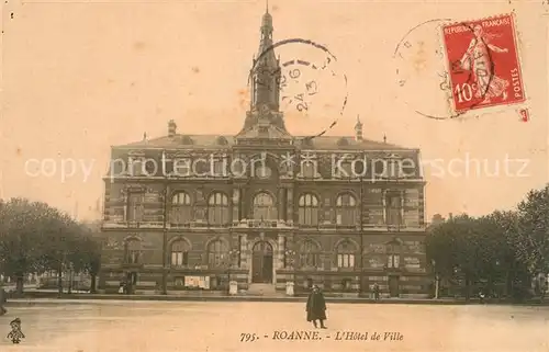 AK / Ansichtskarte Roanne_Loire Hotel de Ville Roanne Loire