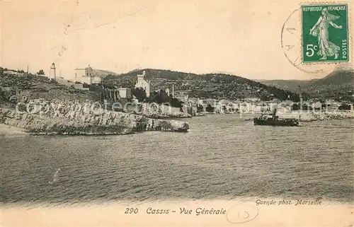 AK / Ansichtskarte Cassis Vue generale Cassis