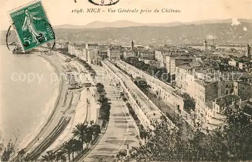 AK / Ansichtskarte Nice_Alpes_Maritimes Vue generale prise du Chateau Nice_Alpes_Maritimes