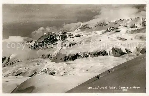 AK / Ansichtskarte Alpe_d_Huez_Isere Sports d hiver Alpes Francaises Alpe_d_Huez_Isere