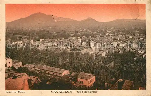AK / Ansichtskarte Cavaillon Vue generale Cavaillon