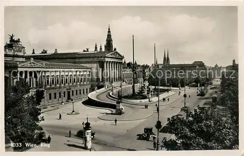 AK / Ansichtskarte Wien Ring Wien