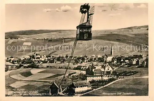 AK / Ansichtskarte Oberwiesenthal_Erzgebirge Bergabfahrt vom Fichtelberg Oberwiesenthal Erzgebirge