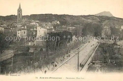 AK / Ansichtskarte Aix en Provence Panorama Aix en Provence