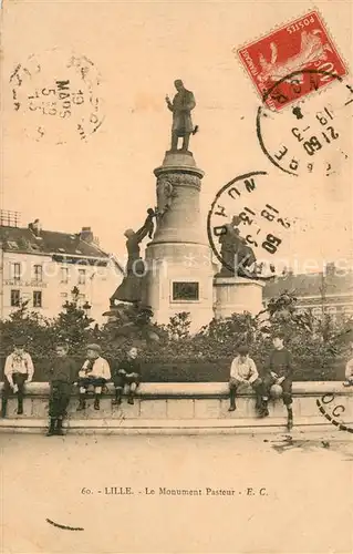 AK / Ansichtskarte Lille_Nord Monument Pasteur Lille_Nord