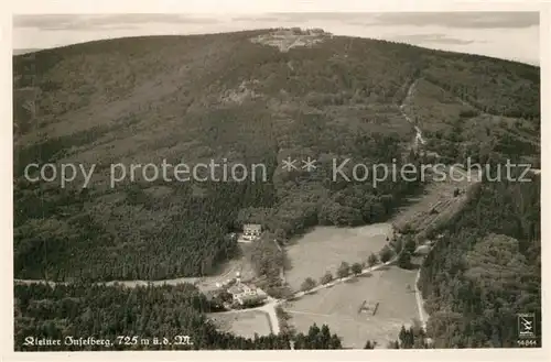 AK / Ansichtskarte Brotterode Kleiner Inselsberg Hotel Grenzwiese Fliegeraufnahme Brotterode