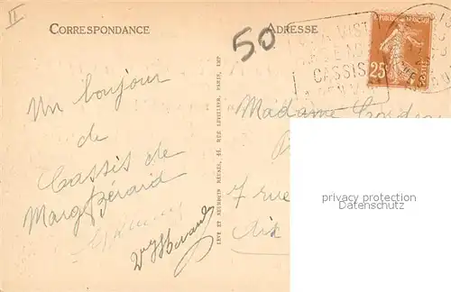 AK / Ansichtskarte Cassis Entree du Port et vue sur la Ville Cassis