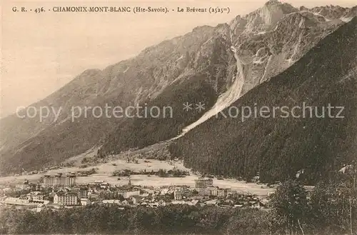 AK / Ansichtskarte Chamonix Panorama et le Brevent Chamonix