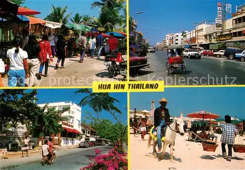 AK / Ansichtskarte Hua_Hin Markt Strand Hua_Hin