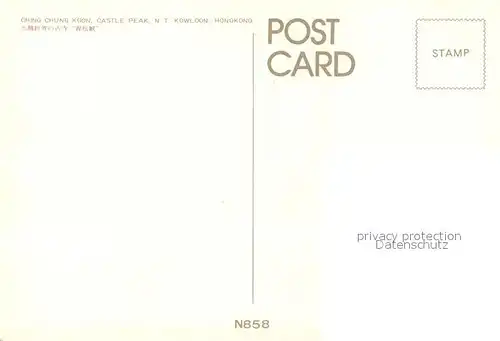 AK / Ansichtskarte Hongkong Ching Chung Koon Castle Peak Hongkong