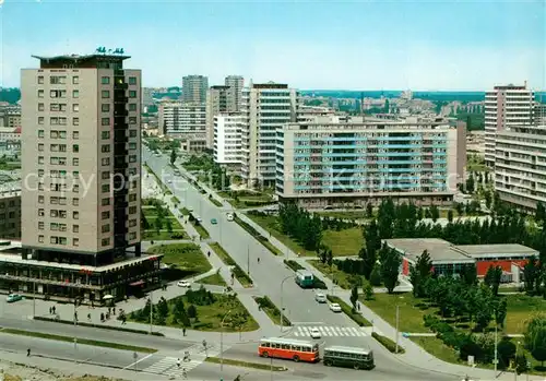AK / Ansichtskarte Beograd_Belgrad Ulica Otona Zupancica Beograd Belgrad