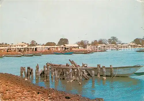 AK / Ansichtskarte Banjul Port de peche cote marche Banjul