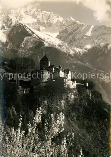 AK / Ansichtskarte Vaduz Schloss Vaduz