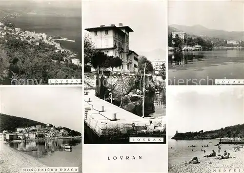 AK / Ansichtskarte Lovran Strand Panoramen Lovran