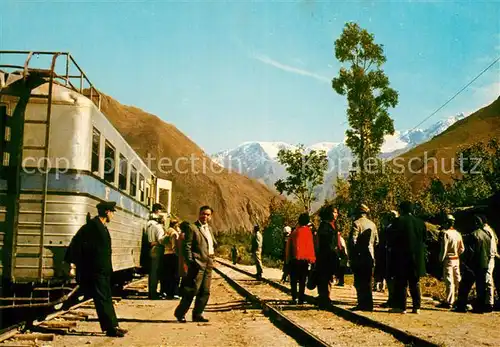 AK / Ansichtskarte Cuzco Wagon Train Cuzco Machupicchu Station Ollantaytombo Cuzco
