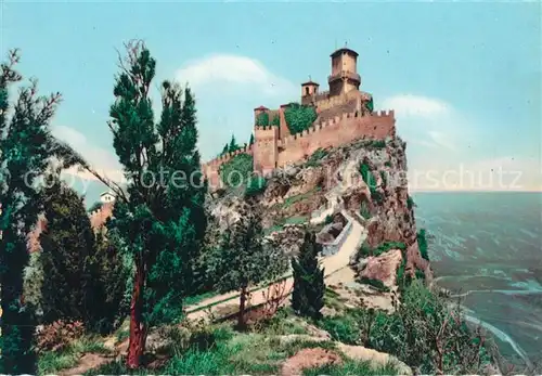 AK / Ansichtskarte San Marino Burg San Marino