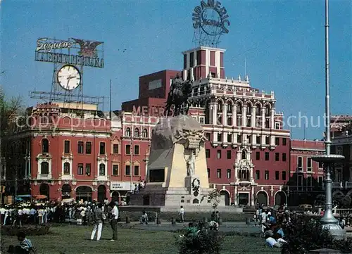AK / Ansichtskarte Lima_Peru Plaza San Martin Lima_Peru