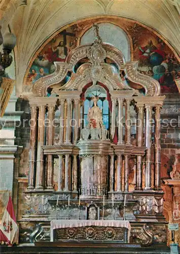 AK / Ansichtskarte Cusco Main altar Basilica Cathedral Cusco