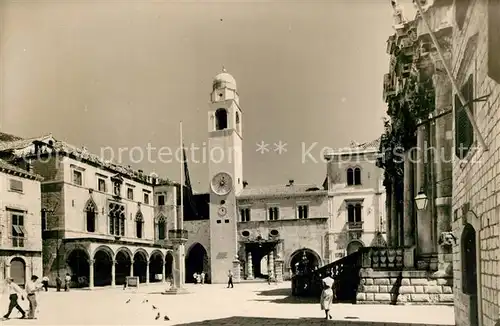 AK / Ansichtskarte Dubrovnik_Ragusa Stadtpanorama Dubrovnik Ragusa